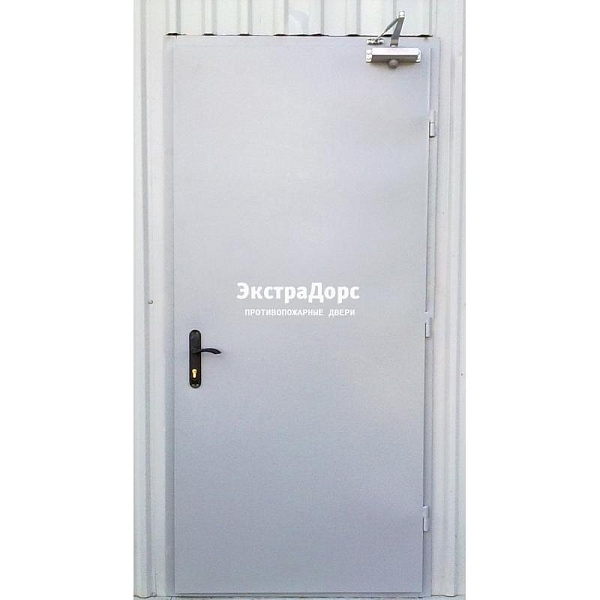 Противопожарная дверь EI 30 3 типа белая металлическая в Люберцах  купить