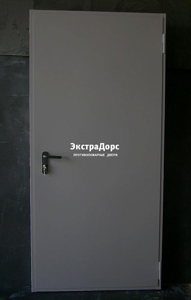 Дверь металлическая противопожарная EI 60 ДПМ 2 типа серая в Люберцах  купить